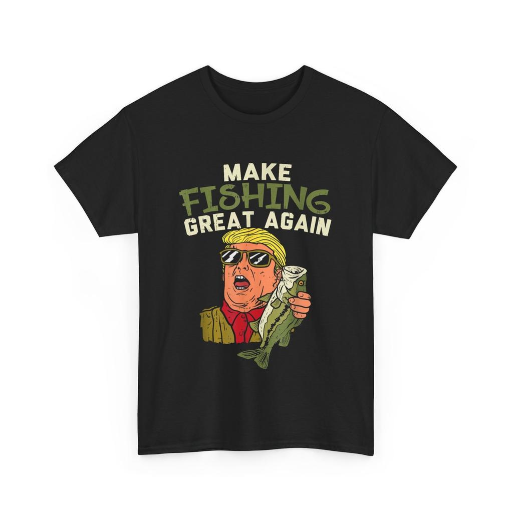 Trump Fishing Shirt, Make Fishing Fisherman Fishing Season Lovers Shirt