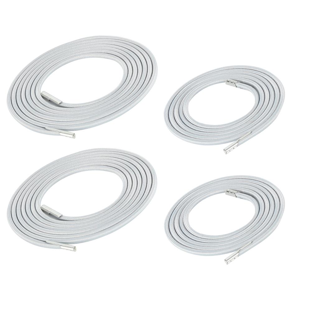 

4 шт. Еластичний шнур Складний стілець Посилення Заміна банджі мотузка Невагомість Крісло Шнурки Частина вітальні Товари для дому сірий