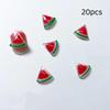 20Pcs Resin Fruit Nail Charms Jewelry Nail Art Decorations Parts Sweet 3D Mini Red Cherry Nail Art Accessories Diy Manicure Tool