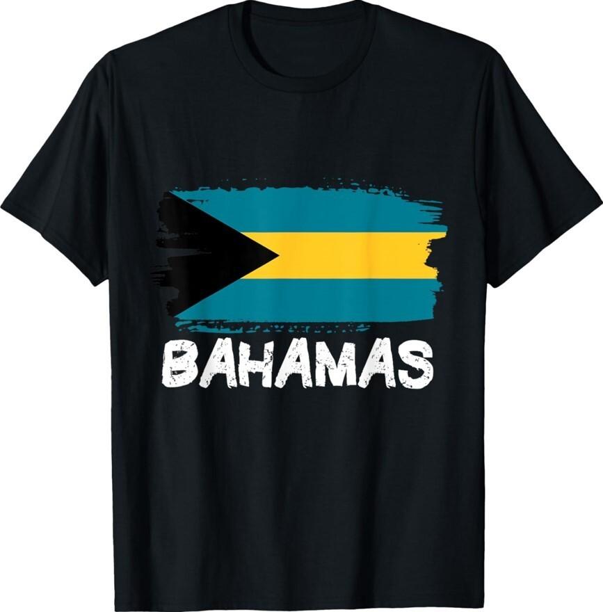 Cool Bahamas Flag Country Flag Design Unisex T-Shirt S разноцветный