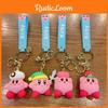 Cute Star Kirby Dripping Glue Keychain Car Backpack Cartoon Figure Bag Pendant Key Ring Lovely Pvc Material