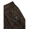 Women Cargo Midi Skirt  Brown    Shirring