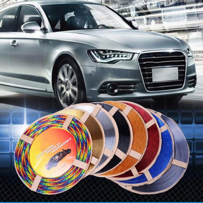 Adhesive PVC Moulding Trim For Vehicle Door Edge Guard Engine Hood Decoration 12M Styling Moulding Trim Strips