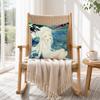 Anohana The Flower We Saw That Day Square Double-Sided printed Pillow Case Bedroom Bedside Pillow Sofa Cushion Cover Gift