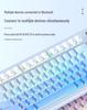 AULA S99PRO Silent Mechanical-Feel RGB Keyboard: Ergonomic, Long Battery, Triple-Mode