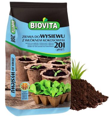 Soil Substrate for Sowing with Coconut Fiber