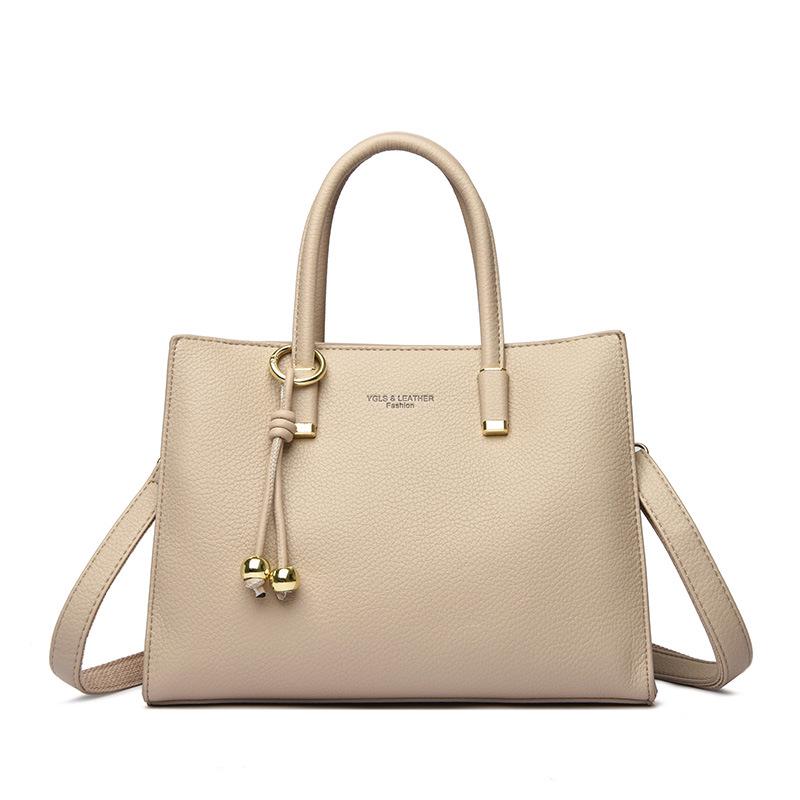 2025 Autumn/Winter Large Capacity Retro Women's Briefcase and Crossbody Tote Bag