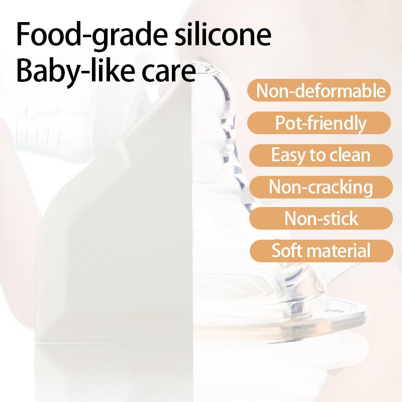 1pc Silicone Spatula Scraper Kitchen Utensils Heat Resistant Non-stick Frying Pan Fish Pancake Baking Scoop Cooking Tool CFQJ001