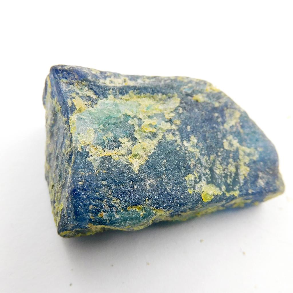 CERTIFIED Uncut Natural Blue Sapphire Rough 153.65 Ct Earth Mined Loose Gemstone M-501-Ra