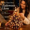 Beaded Christmas Tree Kit DIY Kit, Handmade with LED Lights, Holiday Craft Supplies Project, Bead Crafting for Adults, Home Festive Centerpiece Party