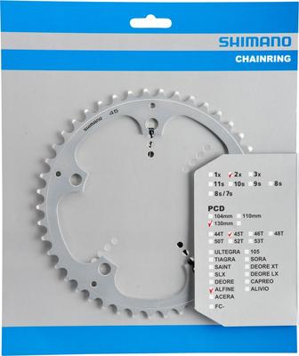SHIMANO Repair Parts Chainring 45T Y1PB45000 (Silver) FC-S501