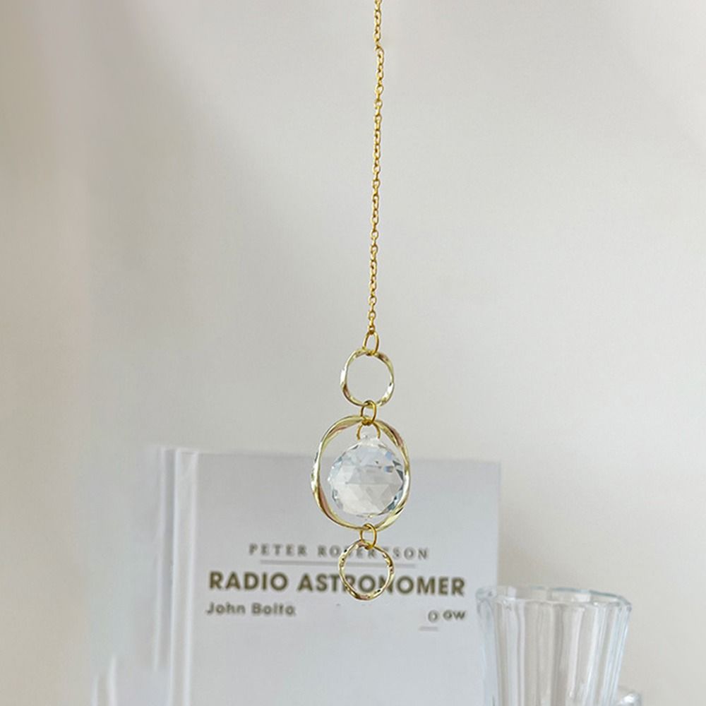 Doplňky Zvonkohra Křišťálová Skleněná Kapka Ornament Kreativní Lapač Slunce Dárek