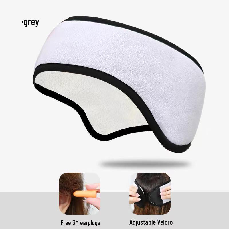 

Cozy Earmuffs: Velvet Windproof Headband & Lightproof Sleep Eye Mask for Warmth & Comfort One size