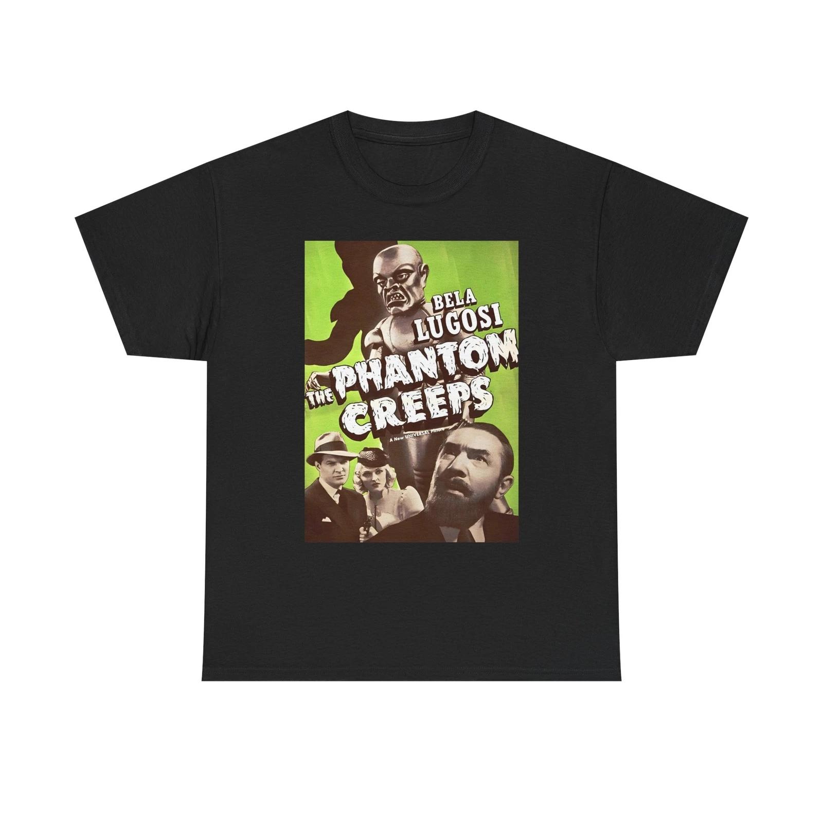 “The Phantom Creeps” Vintage 1939 Horror Film Poster kids boys kids boys kids boys kids boys kids boys T-shirt 100