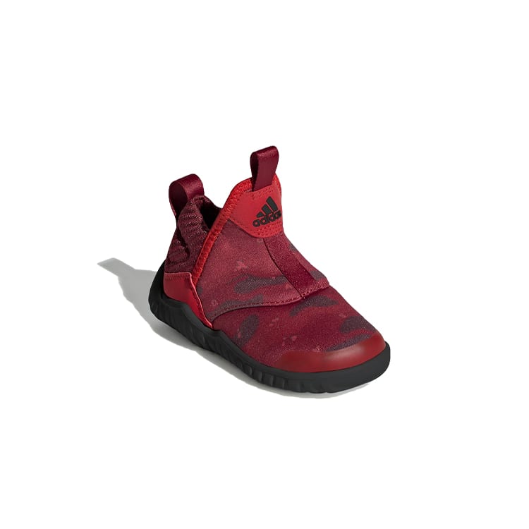 adidas Rapidazen I Low Top Toddler Shoes Red Black Infant And Toddler EE9330