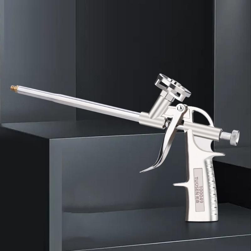 Sprühpistole Schaum Expandierende Sprühpistole Dichtungszubehör Polyurethan-Dispensierlegierung Zubehör Blasenklebepistole
