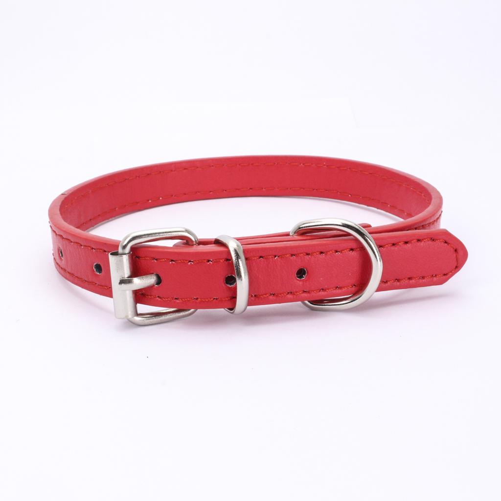 Light Plate Dog Collar Alloy Tube Buckle Dog Chain