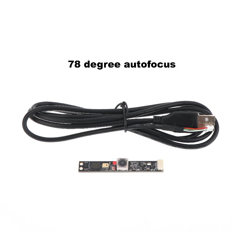 78 Degrees 120 Degrees Autofocus Hd Camera Driverless Module Imx179 8 Megapixels Camera Module With Usb Adapter Cable 78 degrees