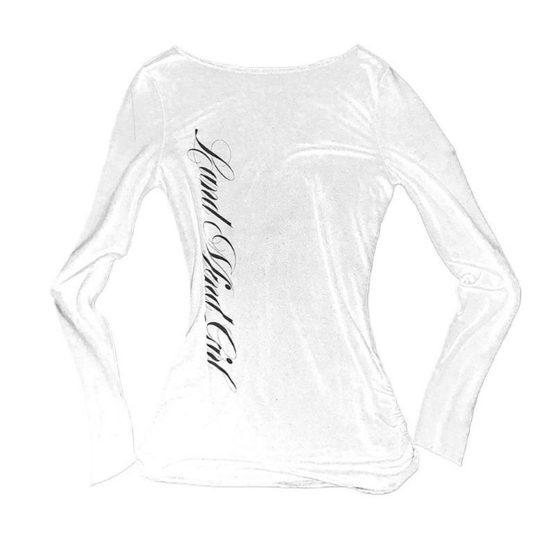 2KWEIRD Gothic Harajuku Vintage Punk Emo Meisjes Lange Mouw T-shirt Sexy Slank Chic Bedrukking Crop Tops Grunge Y2K Esthetiek Dames Streetwear