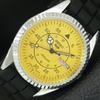 JAPAN VINTAGE REFURBISHED SEIKO 5 AUTOMATIC 6309A MENS YELLOW WATCH a442941-1