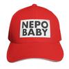 Nepo Baby Baseball Cap Summer Beach Travel Streetwear Hip Hop Trendy Vintage Retro Embroidered