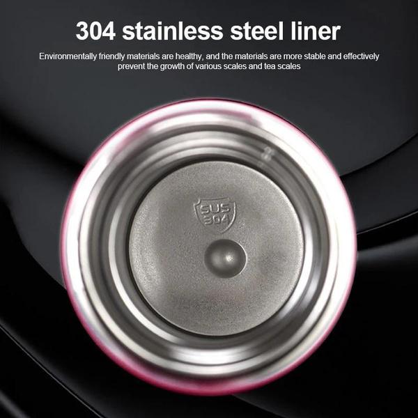 420ml Stainless Steel Temperature Display Thermal Mug Smart Thermos Bottle