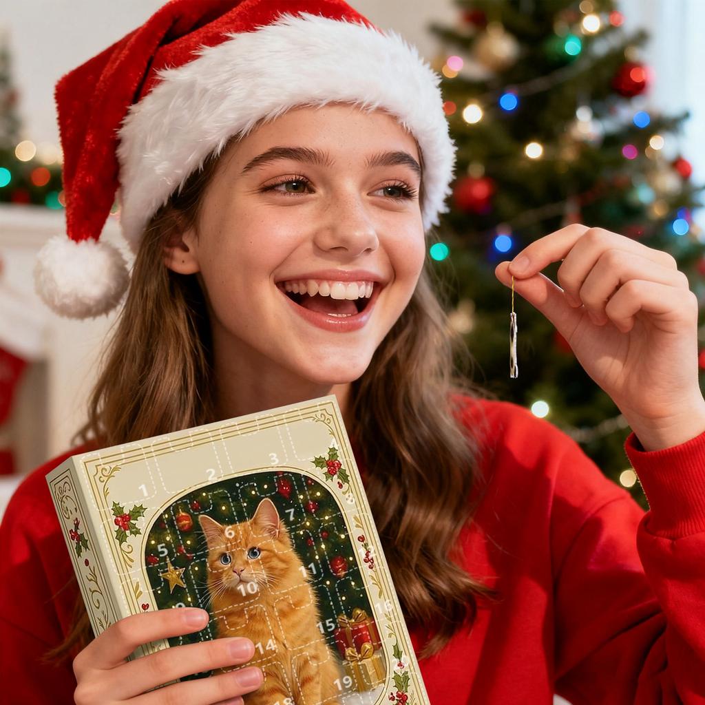 2D Julkalender Inkluderar 24 Julkalendrar, Nedräkningskalender och Överraskningssamlarobjekt