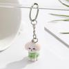 Personality Cute Dog Keychain for Women Girl Creative Flocking Dog Keyring Gift