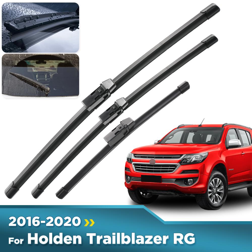 For Holden Trailblazer RG 2016-2020 2017 2018 2019 Wiper Front&Rear Wiper Blades Windshield Windscreen Window Brushes 22"18"11