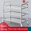 Lijia Stainless Steel 3-Tier Serving Cart