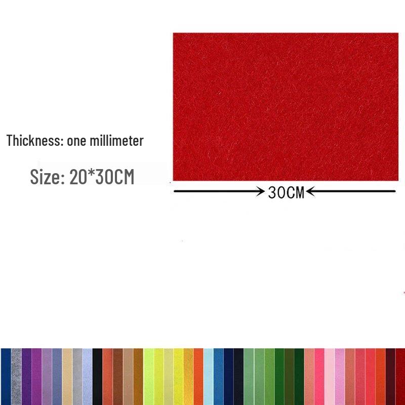 

Цветной нетканый фетр формата А4 для рукоделия