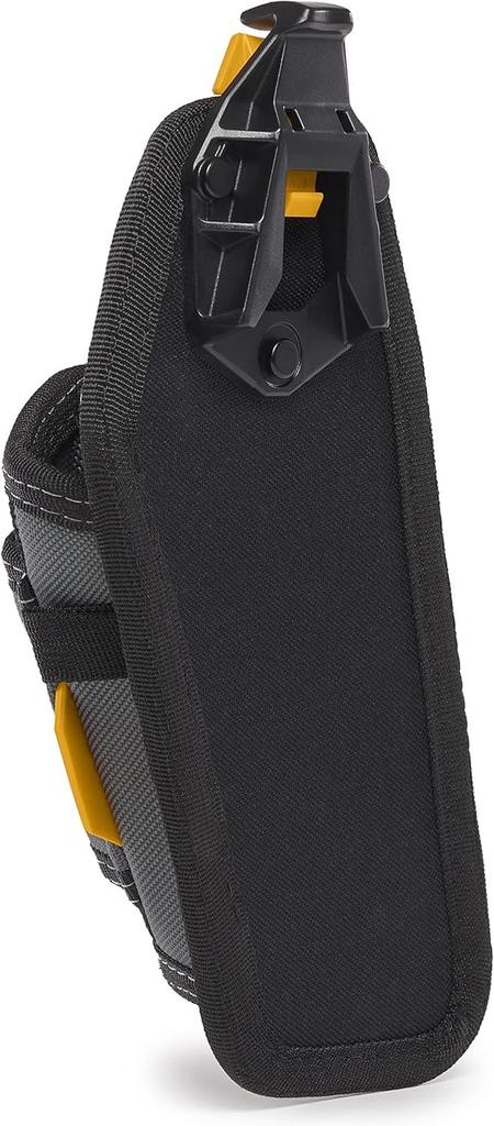 ToughBuilt TB-CT-31-A Hammer Holster: Durable 6-ply construction, ClipTech pouch clip/insert, nail puller sleeve, 2 pockets/loops.