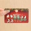 5 Pairs/Set Christmas Ear Clip Earrings For Women Zircon Xmas Tree Santa Claus Snowflake Ear Bone Clip Earring Party Jewelry