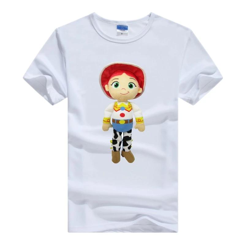 Disney Cartoon Toy Story Woman Tops White Clothes Short Sleeve Tee Oversized Friends 2024 Summer Blouse Grunge Y2K Mens T-shirts