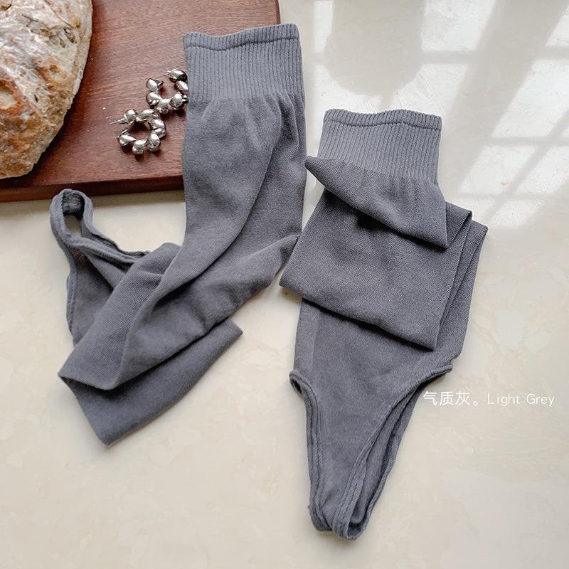 

Summer Super Ballet-style Foot and Leg Coverings, Loose Cotton Yarn Flip-flops 1 pair сірий колір