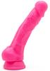 Gode Happy Dick 14 X 3.8 Cm Rose - Get Real TOYJOY - GODE COLOR & GIRLY