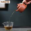 250ml Authentic Yixing Purple Clay Teapots Famous Master Handmade De Zhong Pot Raw Ore Zhu Mud Kettle Zisha Tea Set Supplies