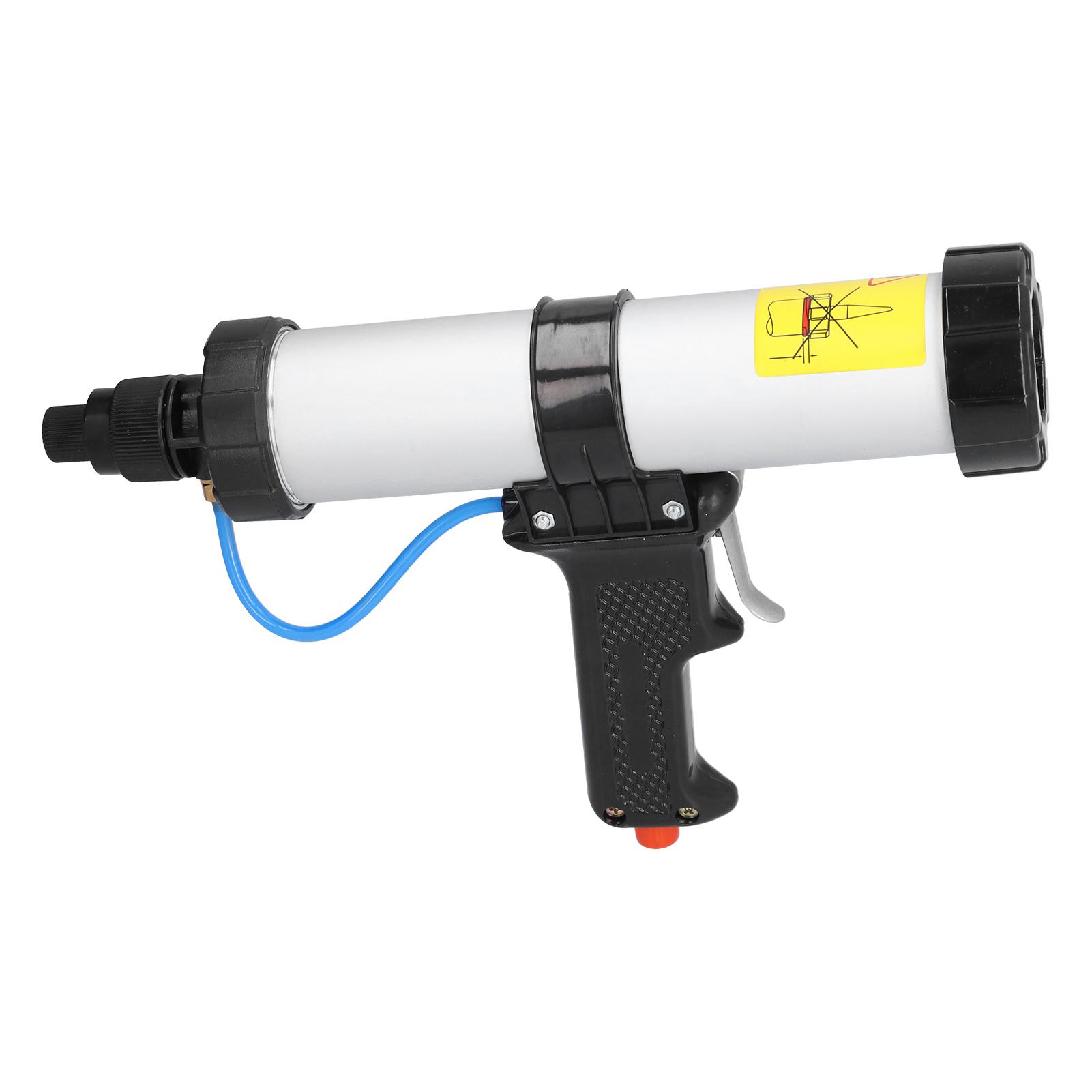 

Пневматический пистолет для уплотнения Профессиональные пневматические клеевые пистолеты с регулятором давления воздуха чёрный