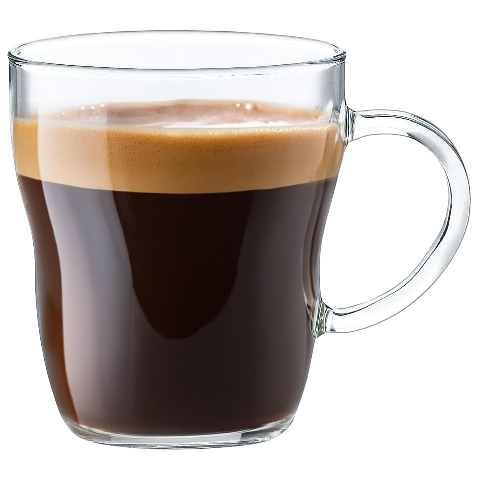 

Toyo Sasaki Glass Heat Resistant Mug 330ml Set of 48 Made in Japan Dishwasher Safe Microwave Safe Glass Mug Coffee Glass Commercial Glass TH-401-JAN