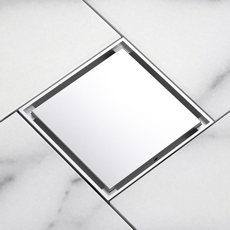 

VGX Невидимый сливной клапан для пола Крышка душевого трапа Сливы Предотвращение обратного потока для кухни, ванной комнаты, латунный квадратный антизапах 100X100 100