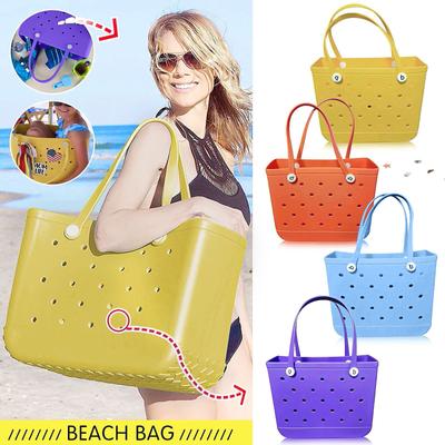 Large Size Rubber Beach Bags Waterproof Sandproof Outdoor EVA Portable Travel Bags Washable Tote Bag For Beach,Sports,Market