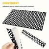 1pc Car Rear Tail Light Lamp Stickers, Honeycomb Type Decal Car DIY Self Adhesive Tint Film Sheet, Universal Car Accessories