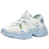 Anta Starlight Fabric Synthetic Leather Comfortable Casual Non-Slip Breathable Creek Shoes Women Shoes White Blue 922628509-1