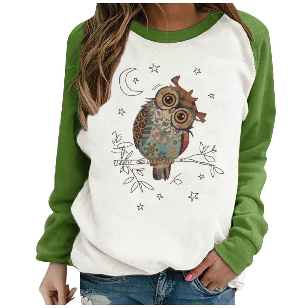 Women's Casual  Solid Color Long Sleeve Top Pullover Sweatshir