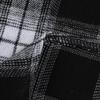 Fashion Women's Temperament Plaid Single-breasted Cardigan Hooded Long Sleeve Shirt