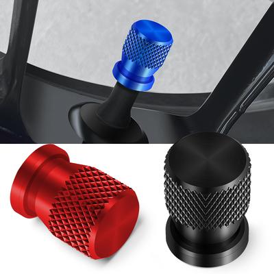 4PCS Aluminum Alloy Car Tire Valve Caps Airdust Waterproof Tyre Rim Stem Cover for Automobiles Motorcycles Bikes