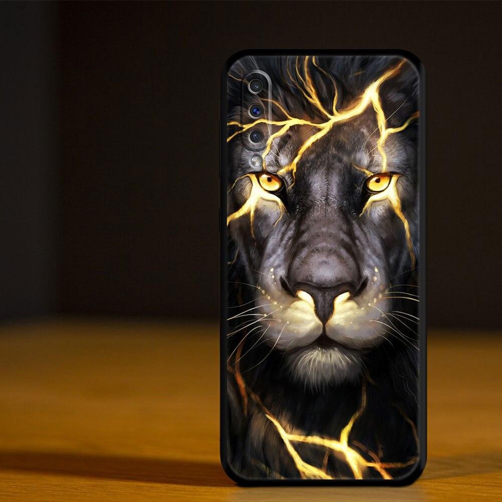 Volle Weiche Beast Lion Wolf Für Samsung Galaxy A10 A70 A20e A20s Hinweis 20 Ultra 10 A30 A10s A40 A50 M52 5G A03 A01 Telefon Abdeckung