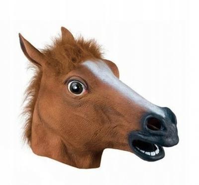 Pferdekopfmaske Pferdeparty Kostüm