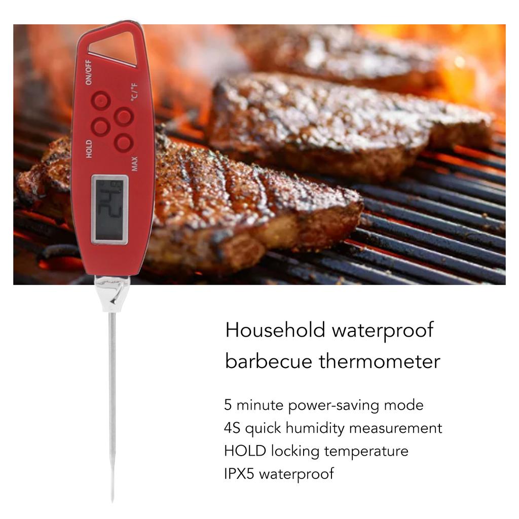 Digital Food Thermometer Accurate   Read Thermometer Kitchen Tool for Grilling Cooking