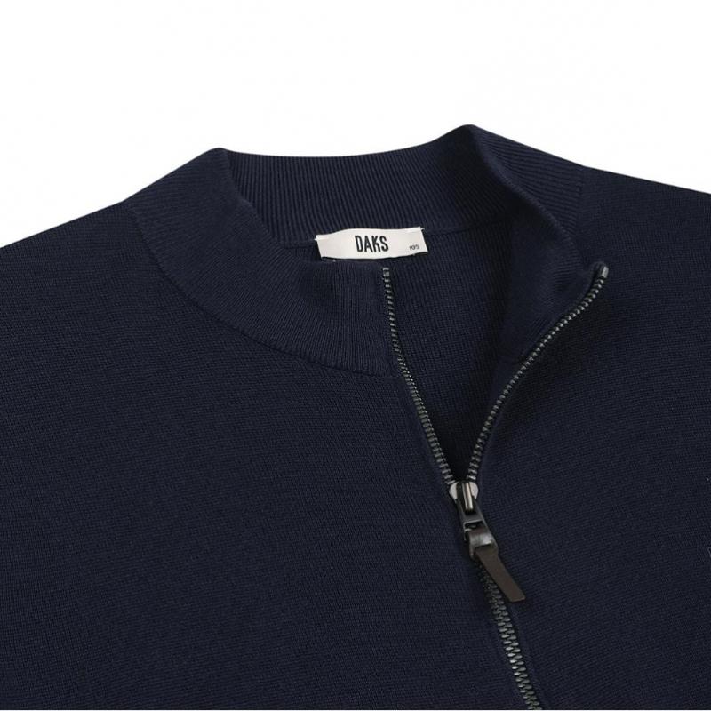 Daks 26 Year Ss Wool Blend Structured Full Zip Dmp1swzu201n1